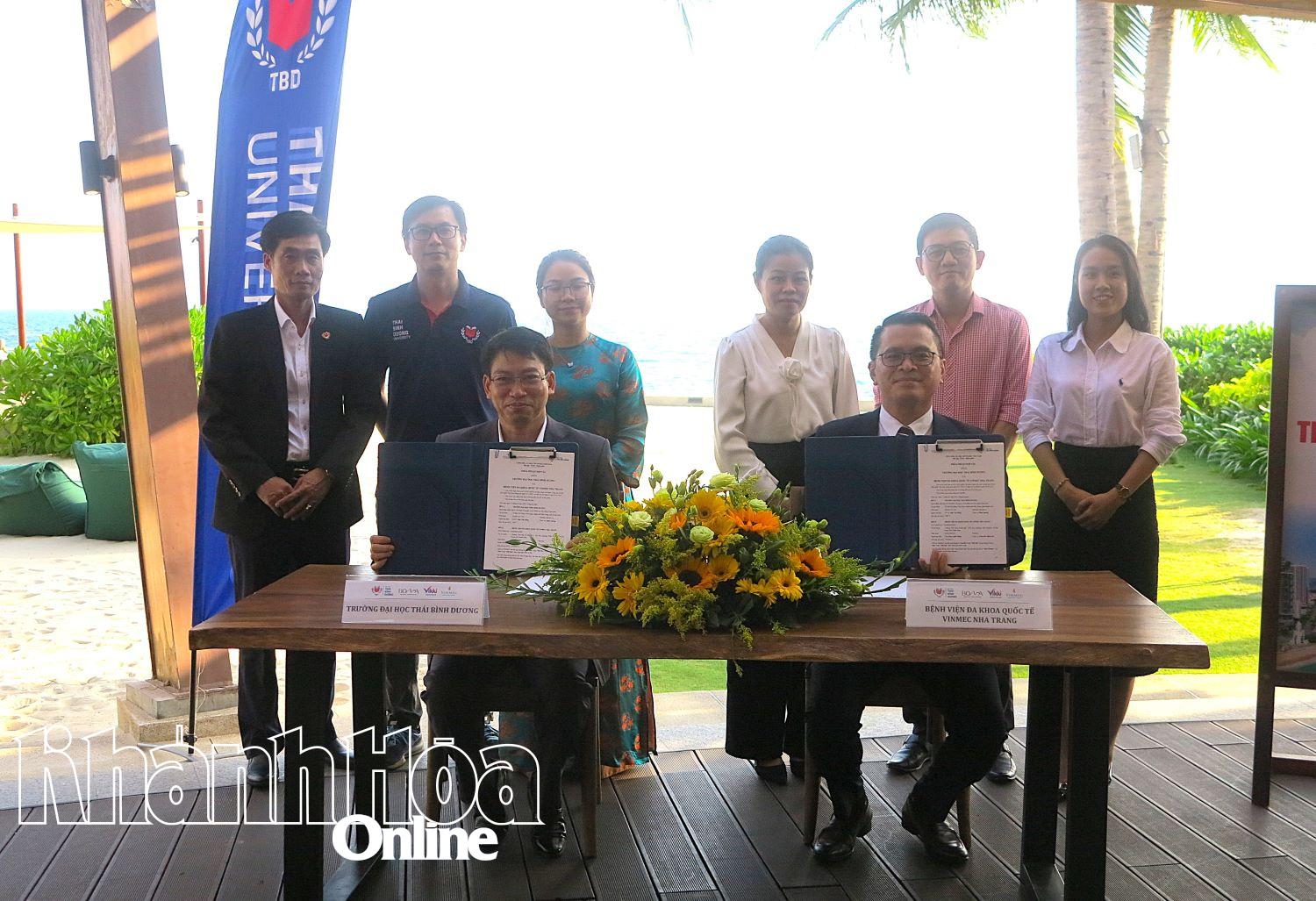 Trường Đại học Thái Bình Dương ký kết hợp tác chiến lược với một số đơn vị