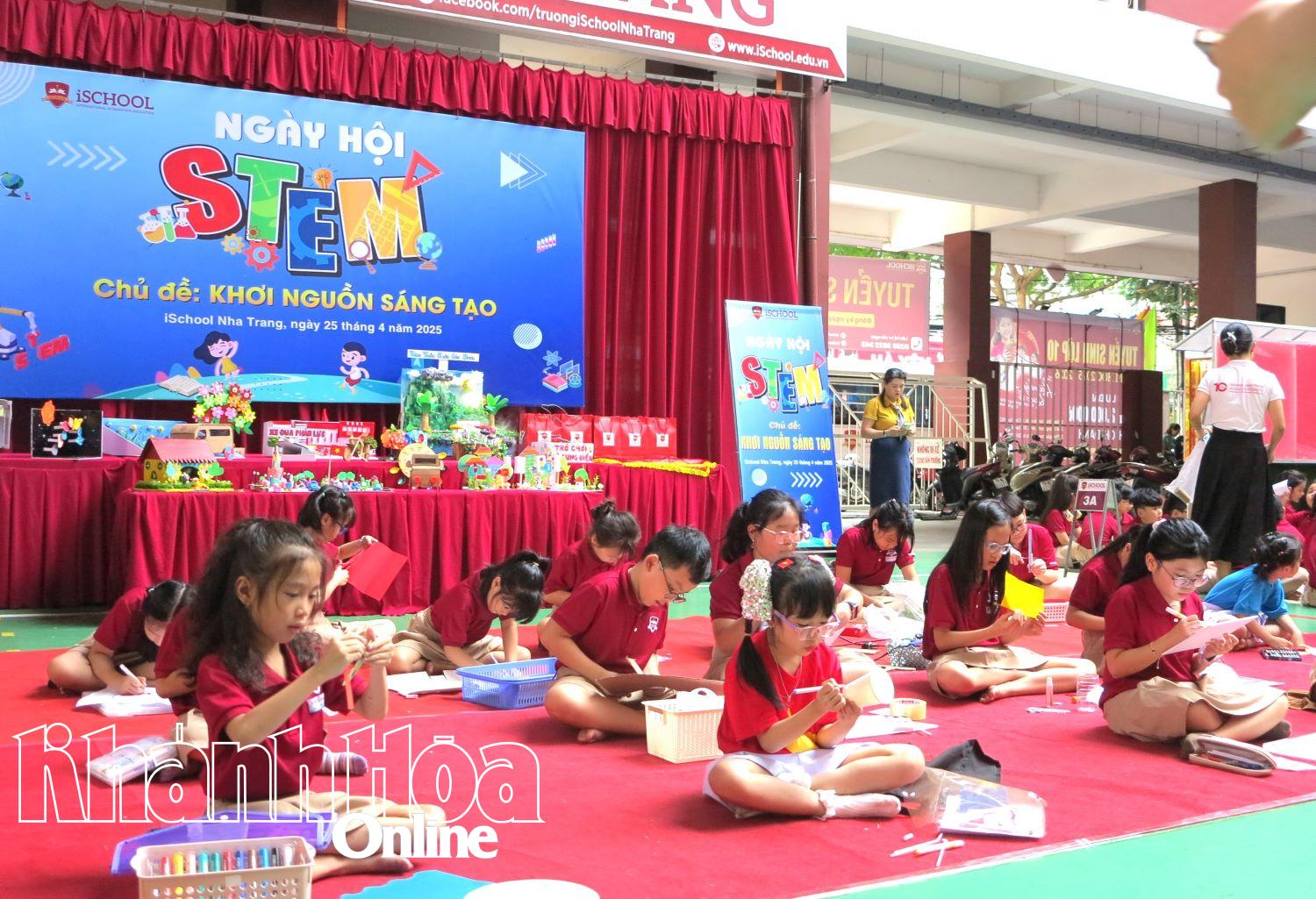 Trường iSchool Nha Trang tổ chức ngày hội STEM