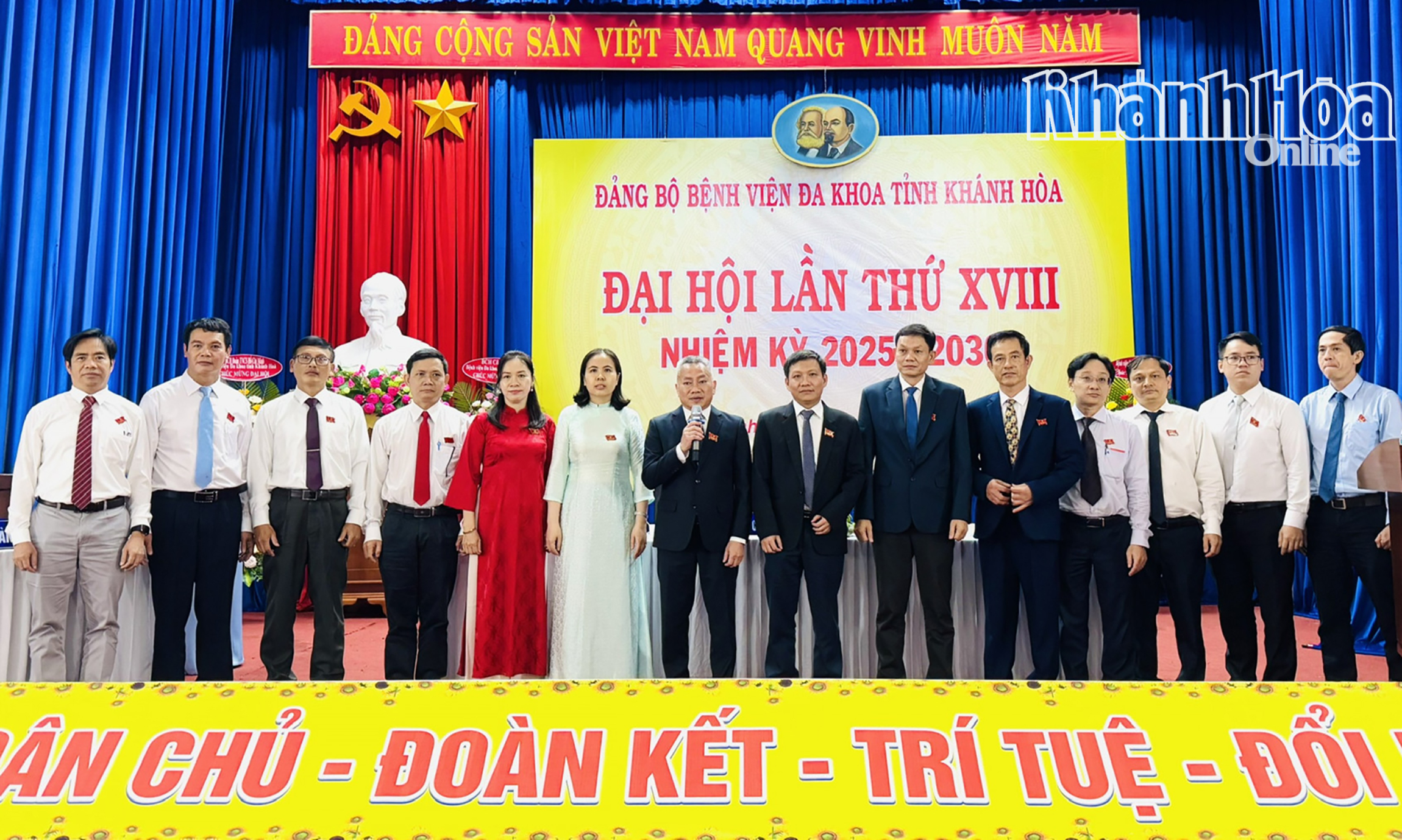 Đại hội Đảng bộ Bệnh viện Đa khoa tỉnh Khánh Hòa lần thứ XVIII