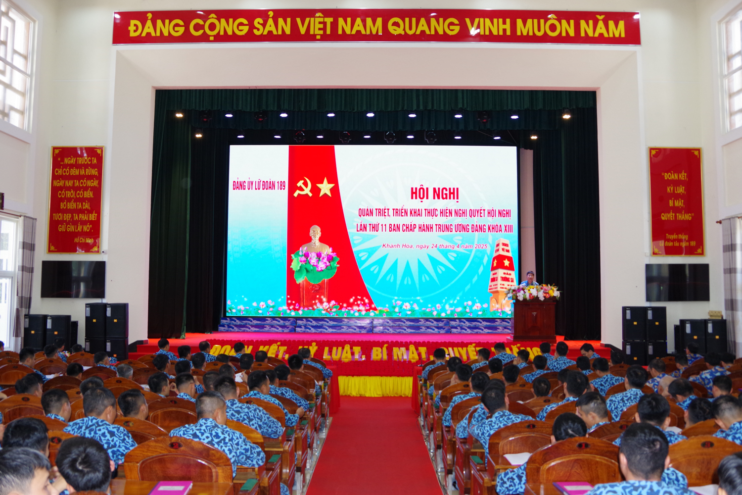 Lữ đoàn 189: Quán triệt, triển khai Nghị quyết Hội nghị lần thứ 11 Ban Chấp hành Trung ương Đảng khóa XIII