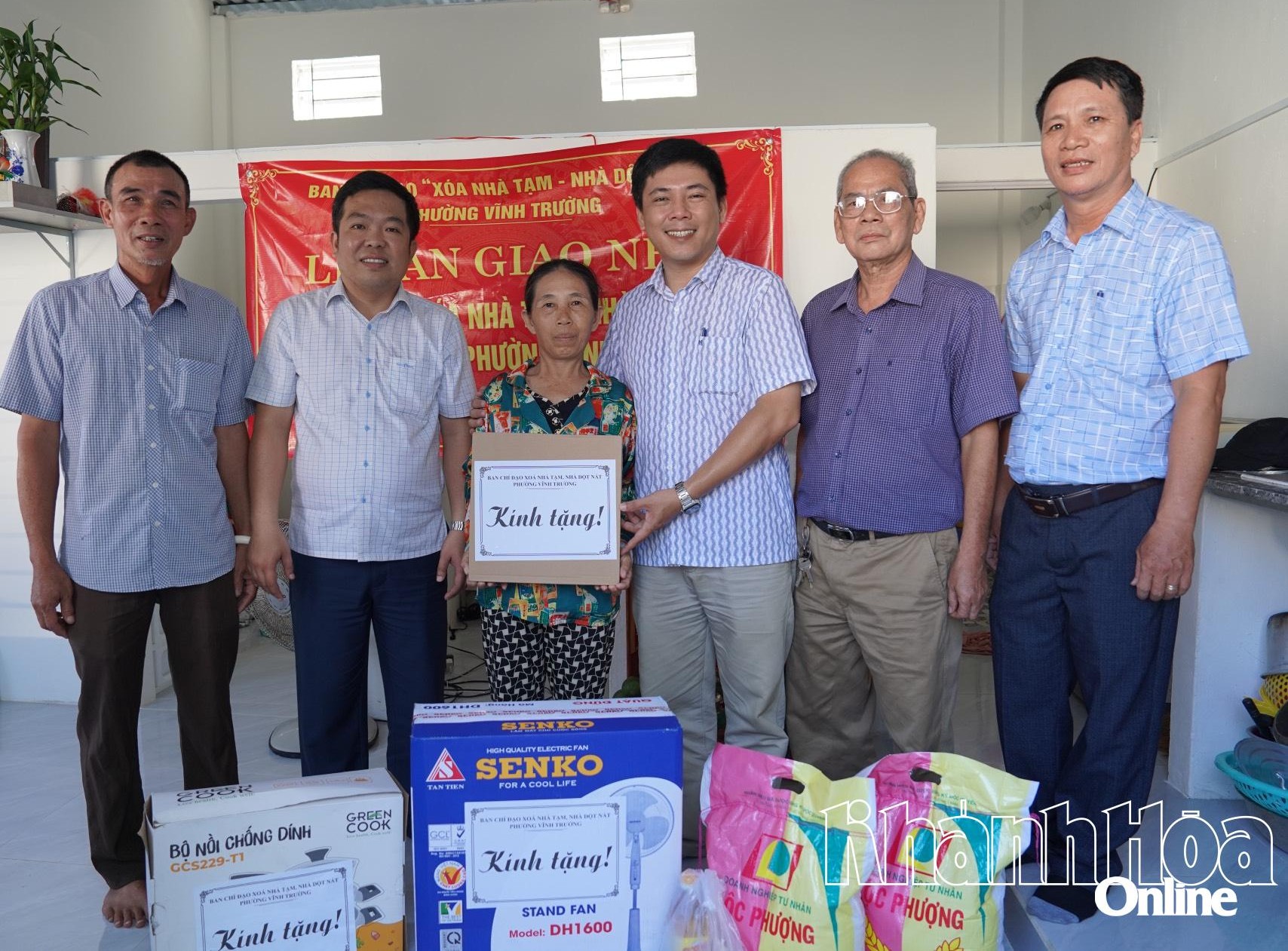 Phường Vĩnh Trường bàn giao 28 căn nhà cho người dân 