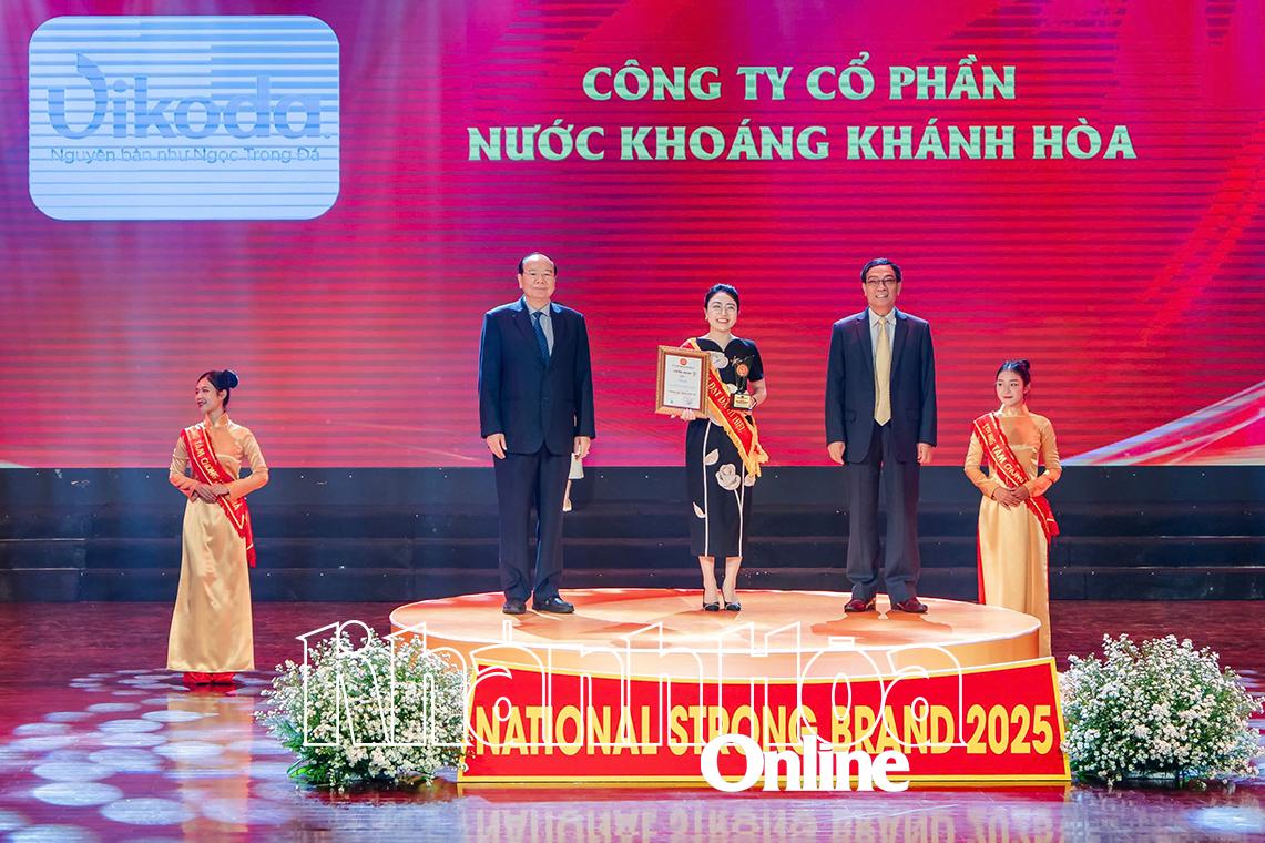 Vikoda nằm trong top 10 Thương hiệu mạnh quốc gia 2025