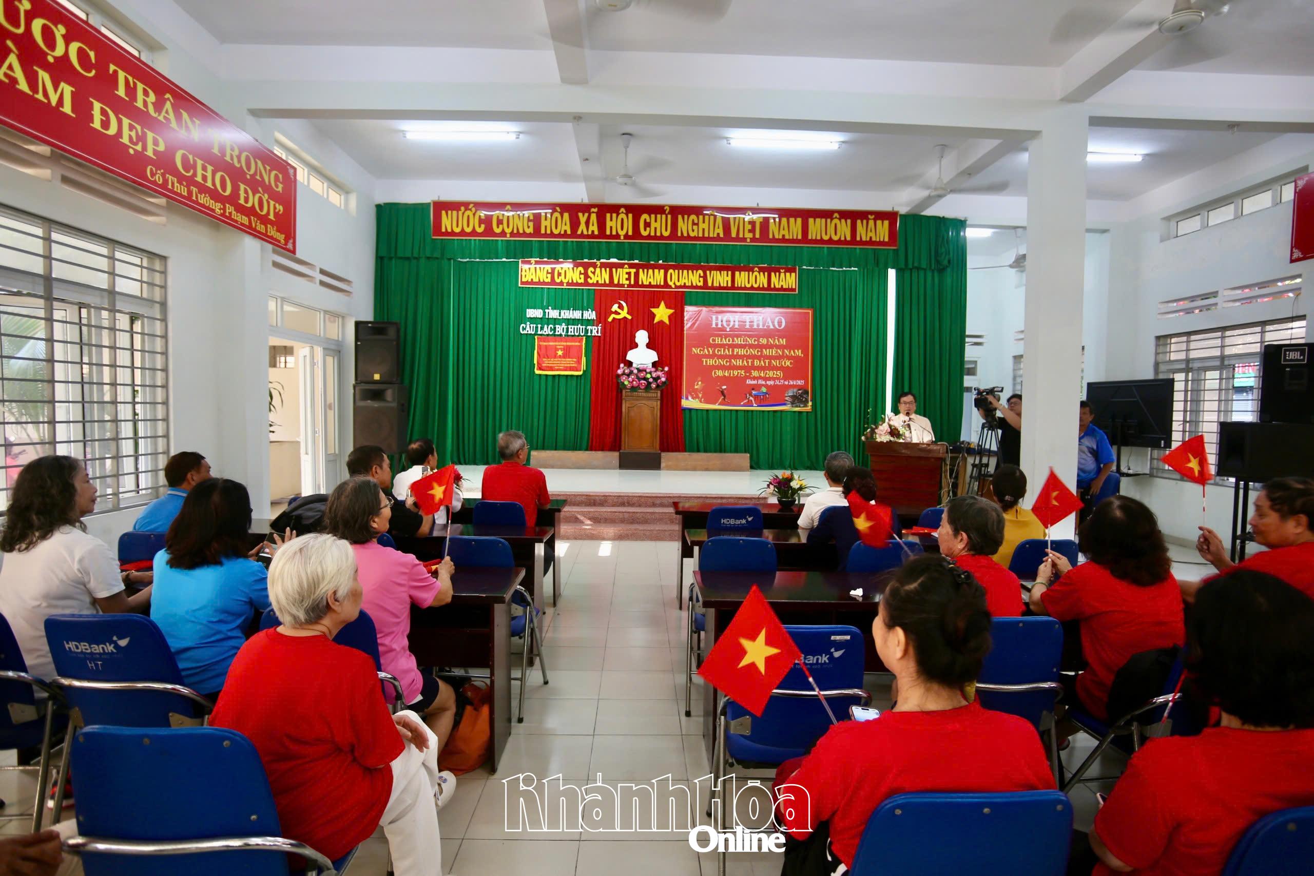 Hơn 200 vận động viên tham gia Hội thao của Câu lạc bộ Hưu trí tỉnh Khánh Hòa