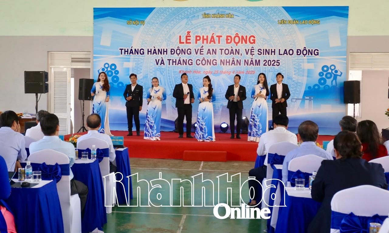 Phát động Tháng hành động về an toàn, vệ sinh lao động và Tháng Công nhân năm 2025