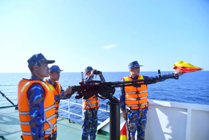 Tàu 936 - Học viện Hải quân hoàn thành nhiệm vụ huấn luyện đi biển đường dài