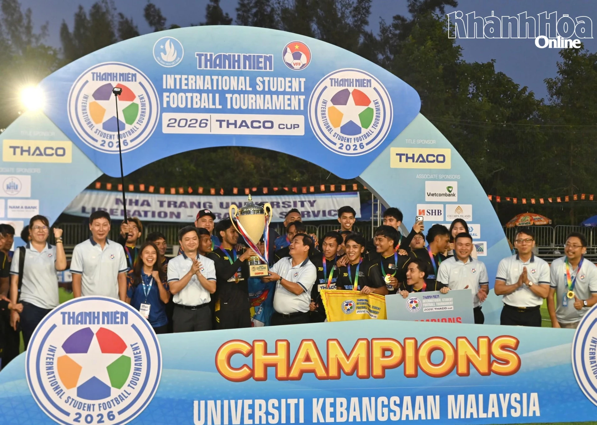 National University of Malaysia win the 2nd Thanh Nien International Student Football Tournament - 2026 THACO Cup