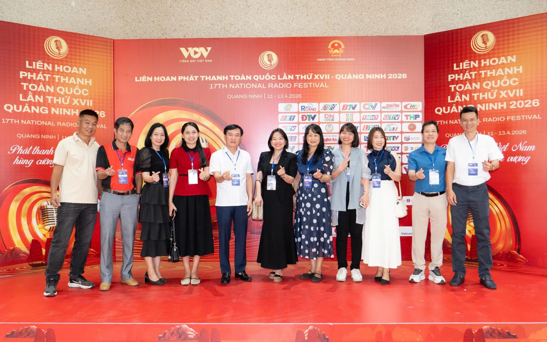 Đoàn Báo và Phát thanh, Truyền hình Khánh Hòa tham gia liên hoan.