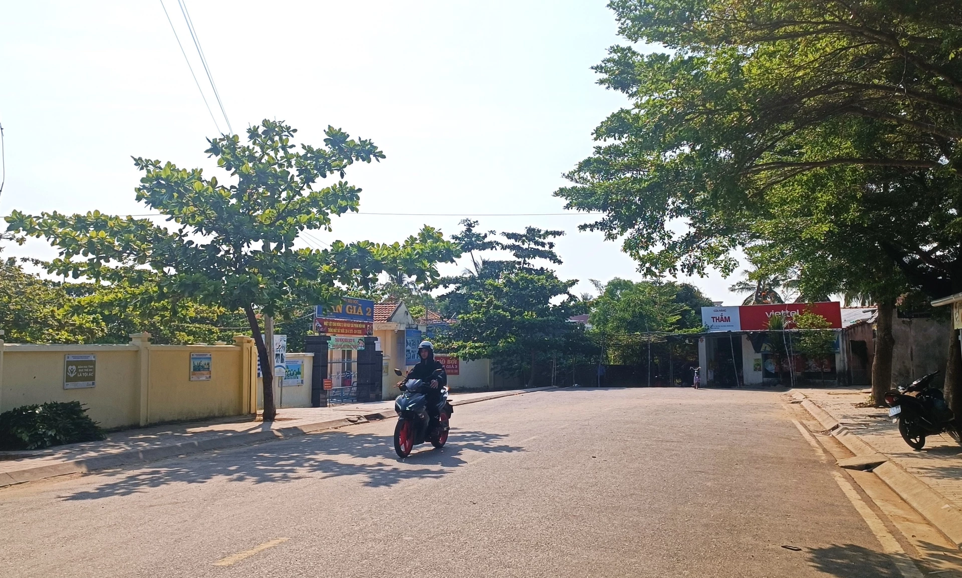 Khu vực điểm đầu của Dự án đường Trần Đường nối dài.

