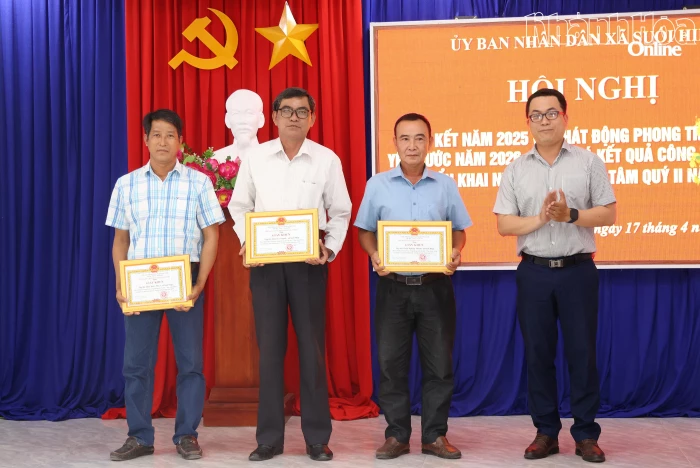 Xã Suối Hiệp phát động phong trào thi đua yêu nước