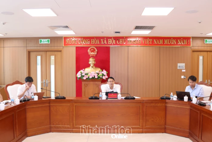 Phó Chủ tịch UBND tỉnh Nguyễn Thanh Hà chủ trì họp Tổ giúp việc Nghị quyết số 57