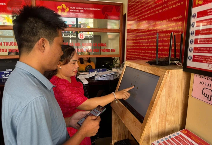 Phường Ba Ngòi tập trung tối đa nguồn lực triển khai ứng dụng công nghệ số