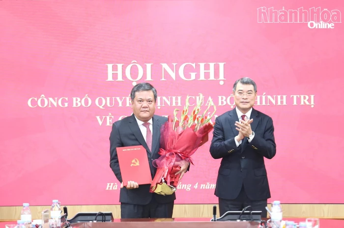 Politburo announces approval of Tran Phong as Secretary of Khanh Hoa Provincial Party Committee