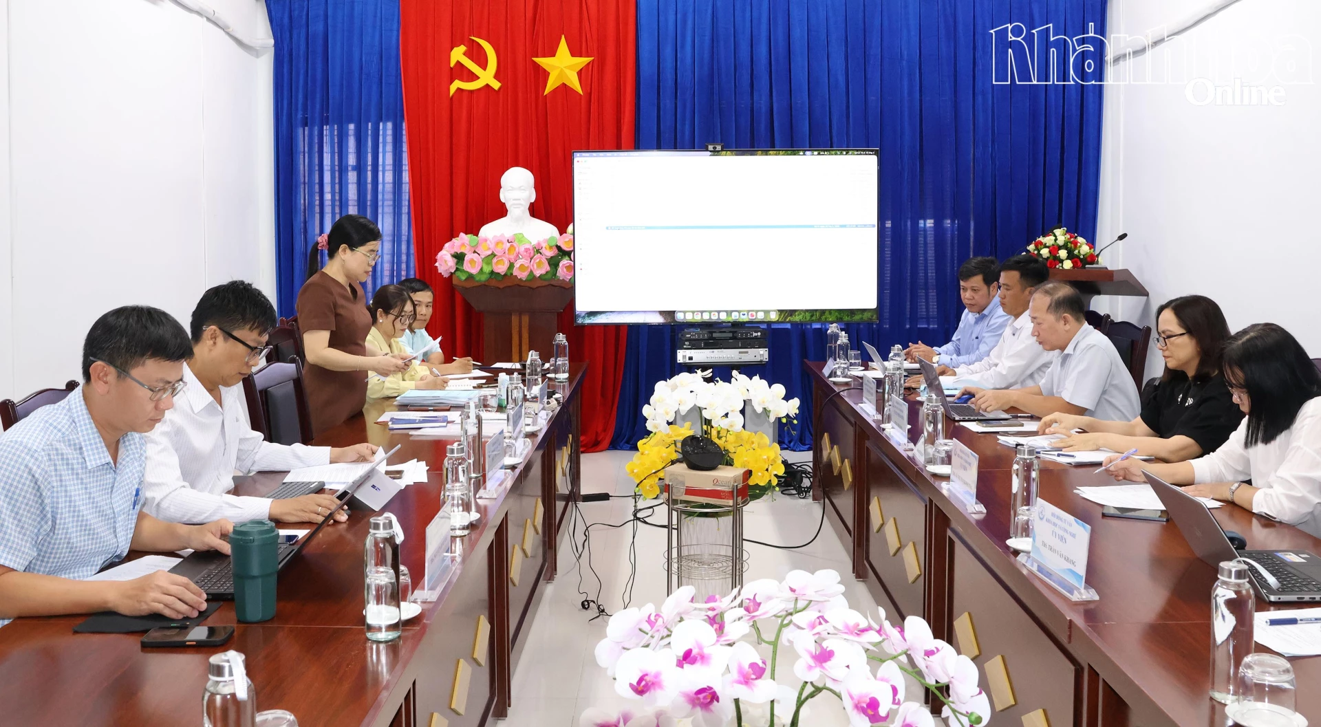 Hội đồng Khoa học và Công nghệ cấp tỉnh đánh giá đề tài.