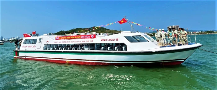 Viện Nghiên cứu chế tạo tàu thủy hạ thủy 2 tàu du lịch Minh Châu