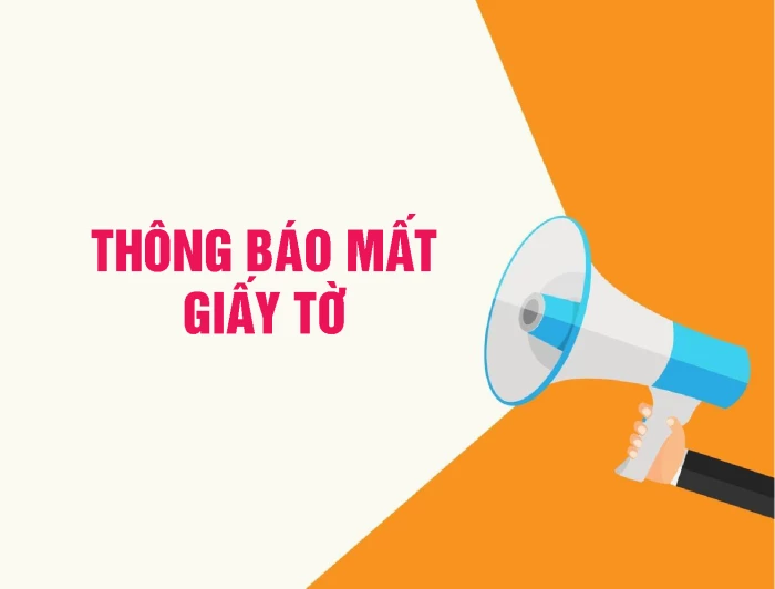 Thông báo mất ấn chỉ