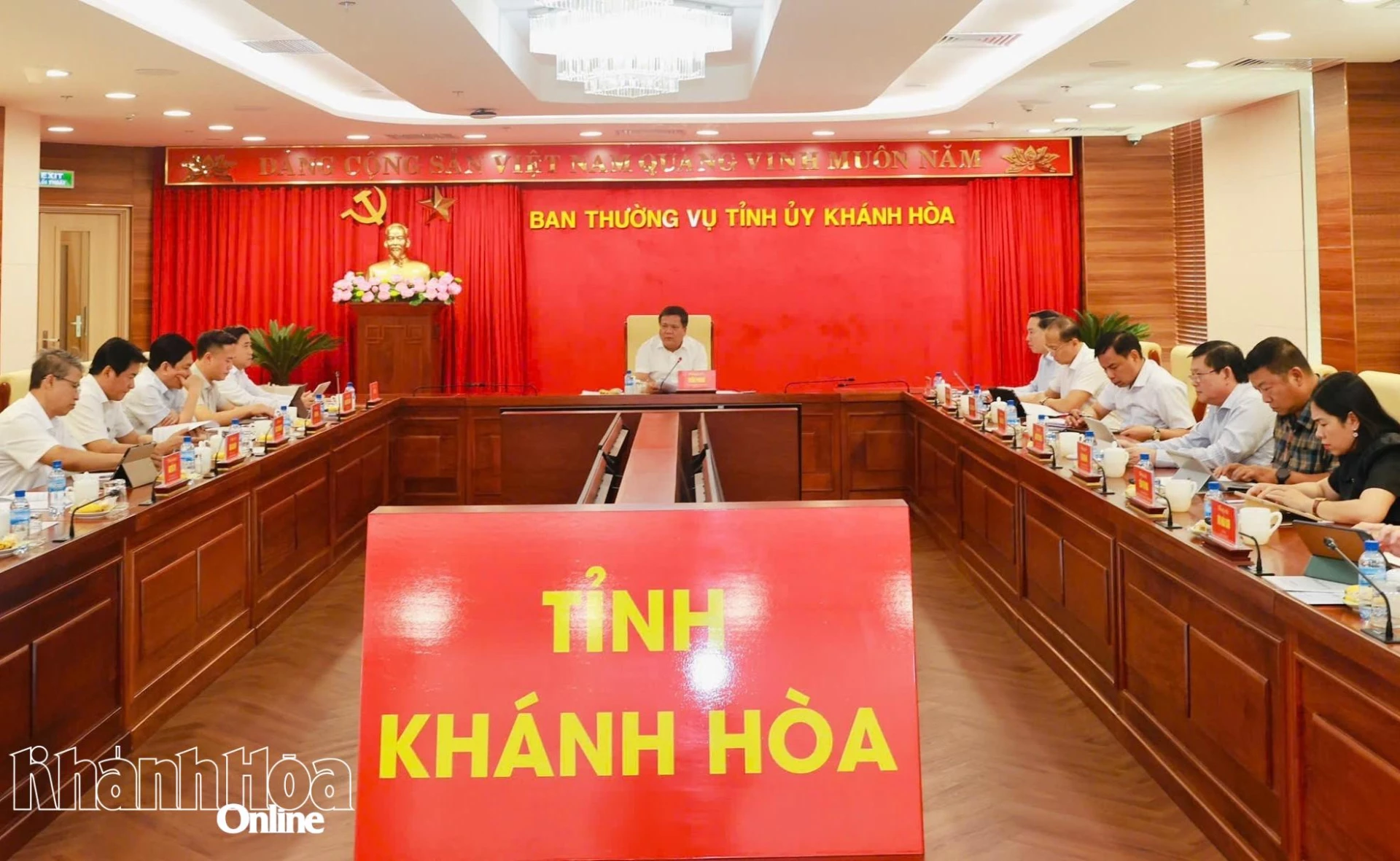 Ban Thường vụ Tỉnh ủy Khánh Hòa cho ý kiến đối với một số nội dung quan trọng