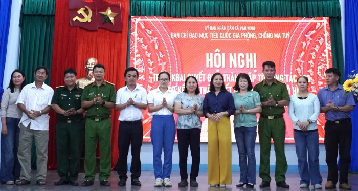 UBND xã Vạn Ninh triển khai nhiệm vụ Tổ công tác 483