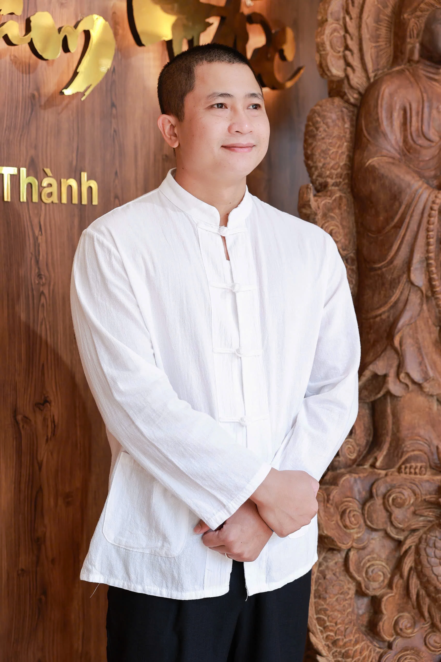 Ông Lê Minh Huân - chủ cơ sở Trầm hương Tâm Đức Nha Trang, người tâm huyết với việc gìn giữ và lan tỏa giá trị trầm hương Khánh Hòa