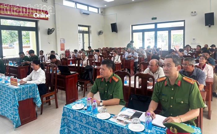 Tuyên truyền phòng cháy, chữa cháy tại xã Diên Lâm