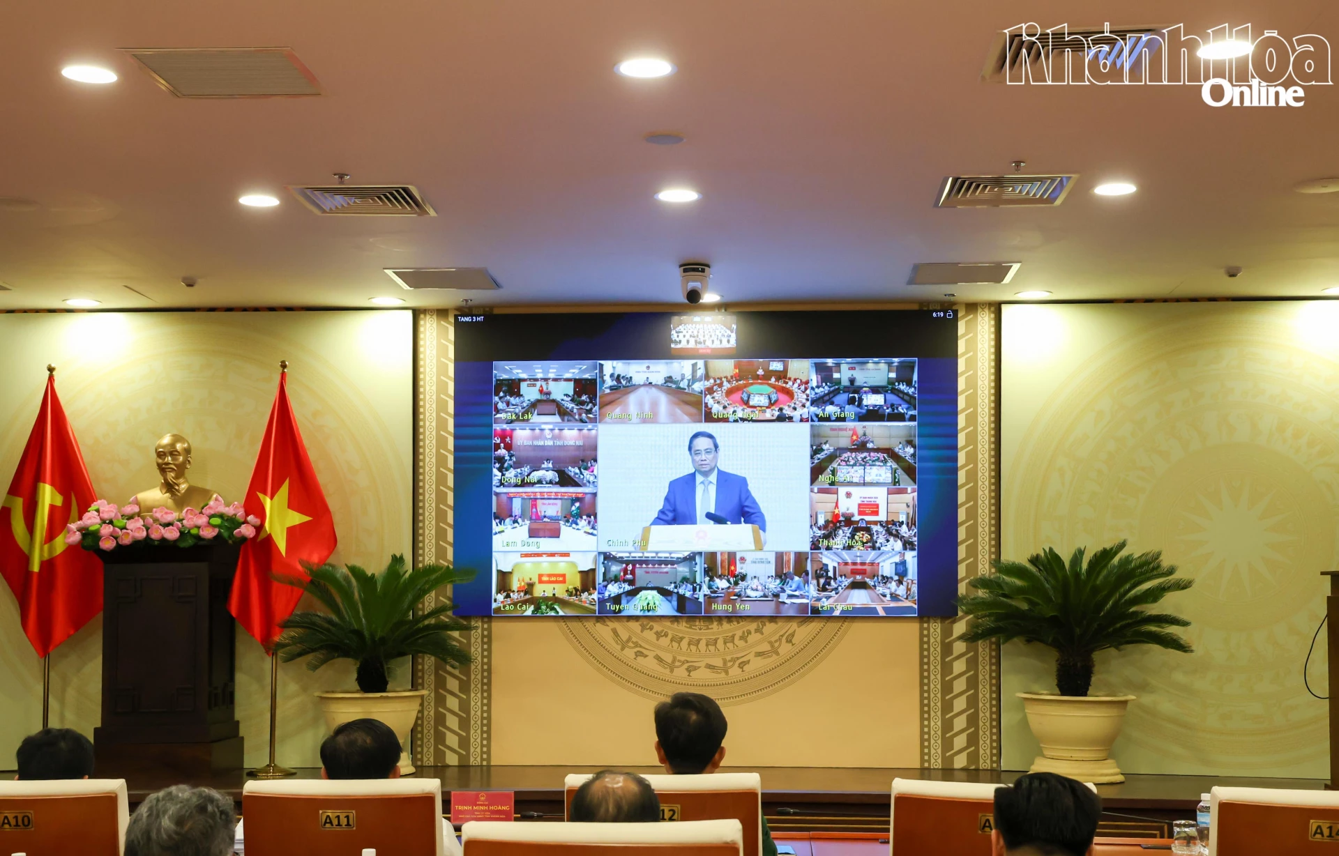 Thủ tướng Chính phủ Phạm Minh Chính phát biểu chỉ đạo tại hội nghị.