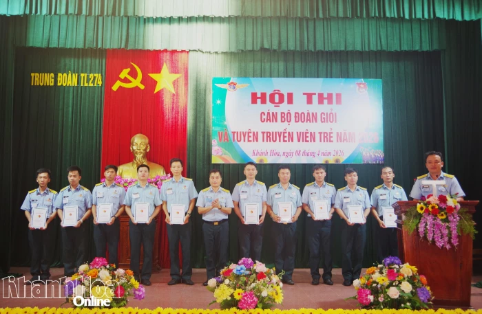 Trung đoàn 274, Sư đoàn Phòng không 377 tổ chức Hội thi cán bộ Đoàn giỏi và tuyên truyền viên trẻ năm 2026