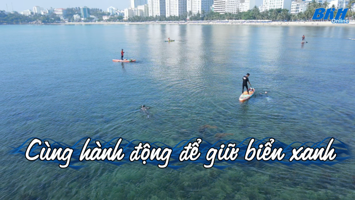 [Video] Cùng hành động để giữ biển xanh