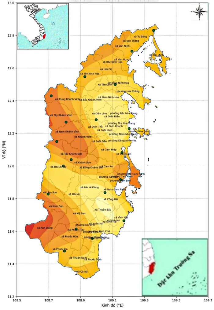 Nắng nóng cục bộ sẽ suy giảm từ ngày 25-4