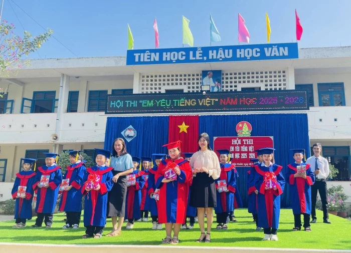 Trường Tiểu học thị trấn Diên Khánh 2 tổ chức hội thi “Em yêu tiếng Việt”