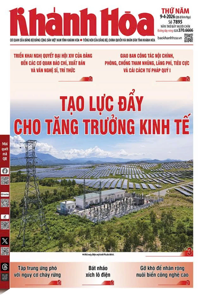 Đọc báo in số 7895 ngày 9/4/2026