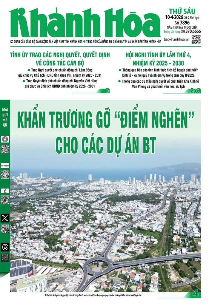 Đọc báo in số 7896 ngày 10/4/2026