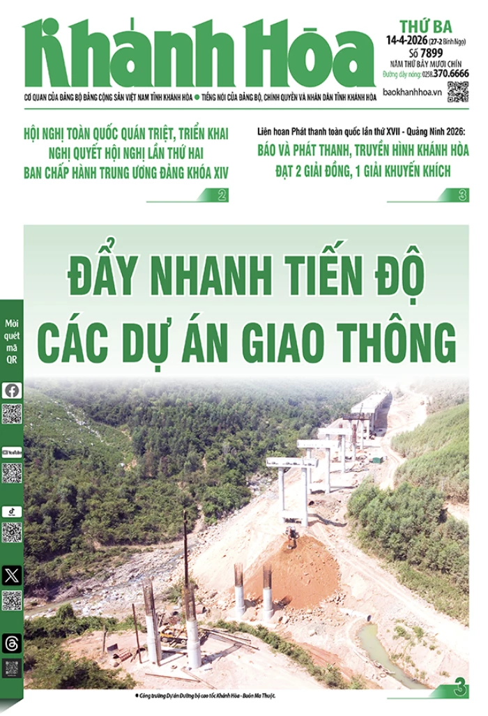 Đọc báo in số 7899 ngày 14/4/2026
