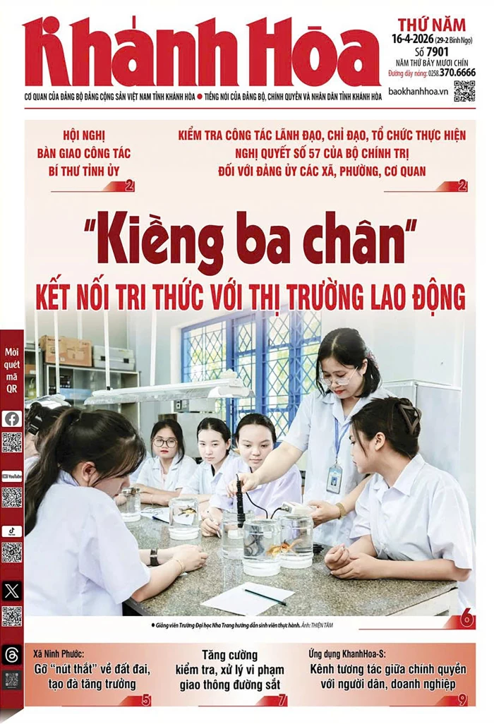 Đọc báo in số 7901 ngày 16/4/2026