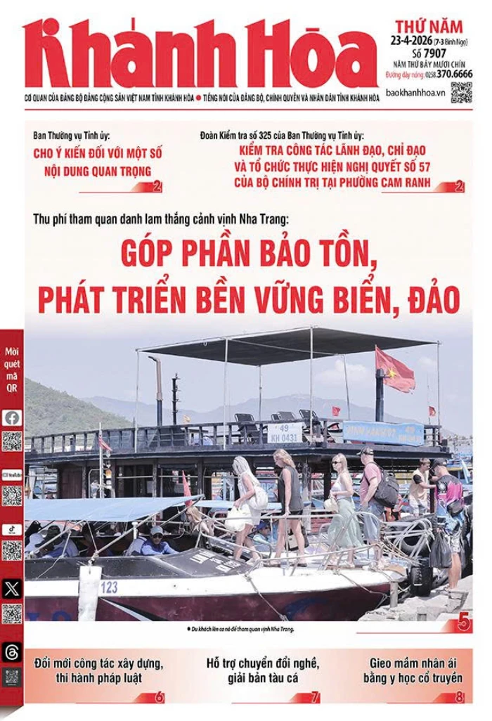 Đọc báo in số 7907 ngày 23/4/2026