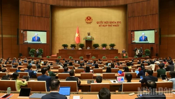 Thông cáo báo chí số 3 Kỳ họp thứ nhất, Quốc hội khóa XVI