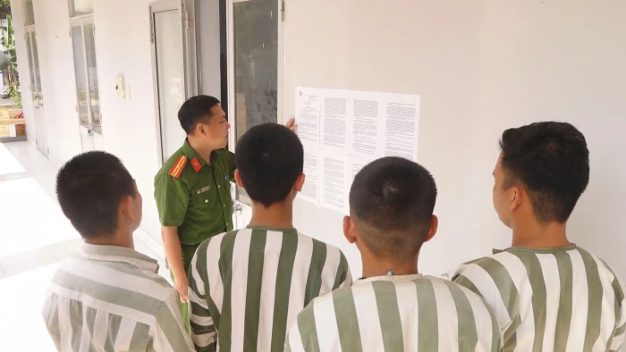 [Video] Công an tỉnh Khánh Hòa chủ động tuyên truyền các quy định đặc xá năm 2026 cho phạm nhân