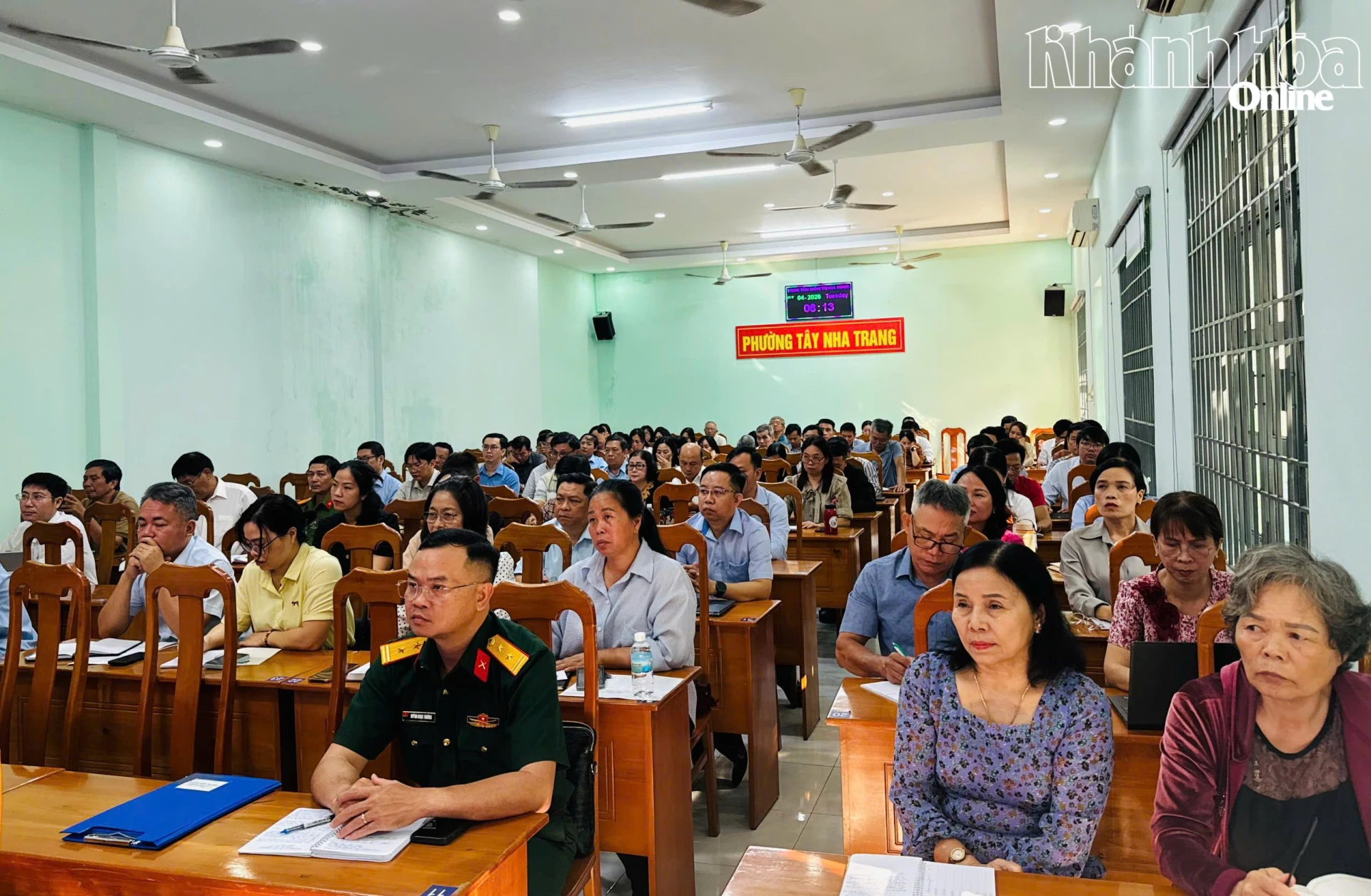 Các học viên tham dự lớp bồi dưỡng