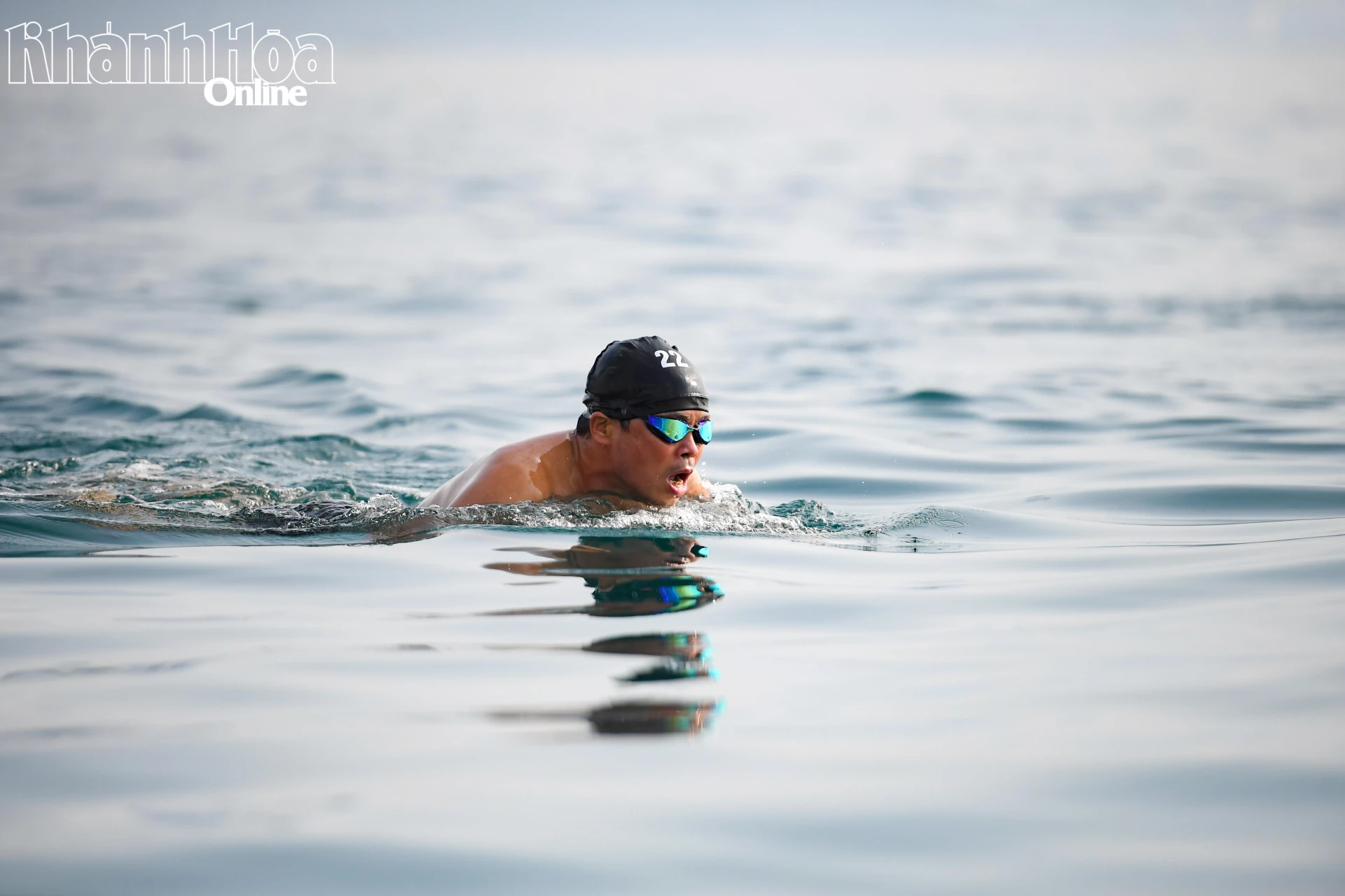 Các vận động viên sôi nổi thi tài.