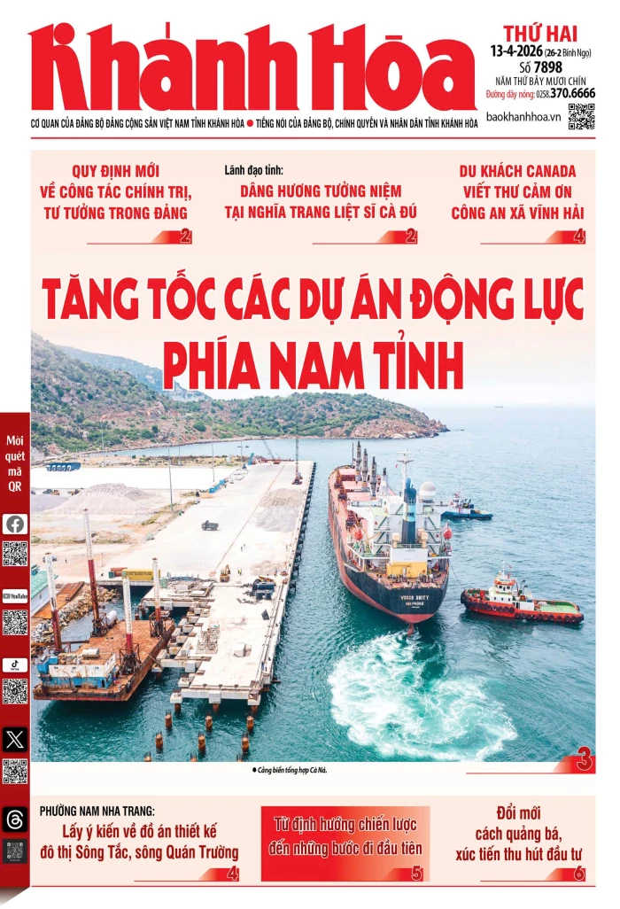 Đọc báo in số 7898 ngày 13/4/2026