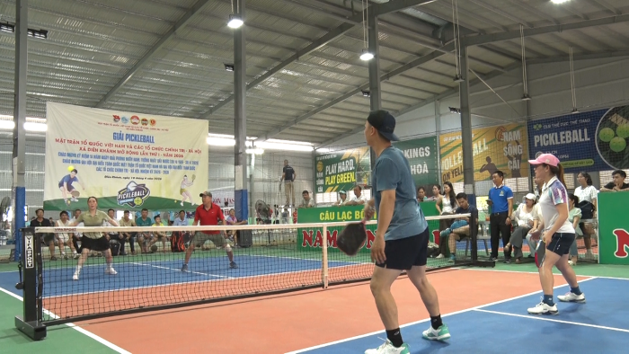 Giải pickleball xã Diên Khánh mở rộng lần thứ I