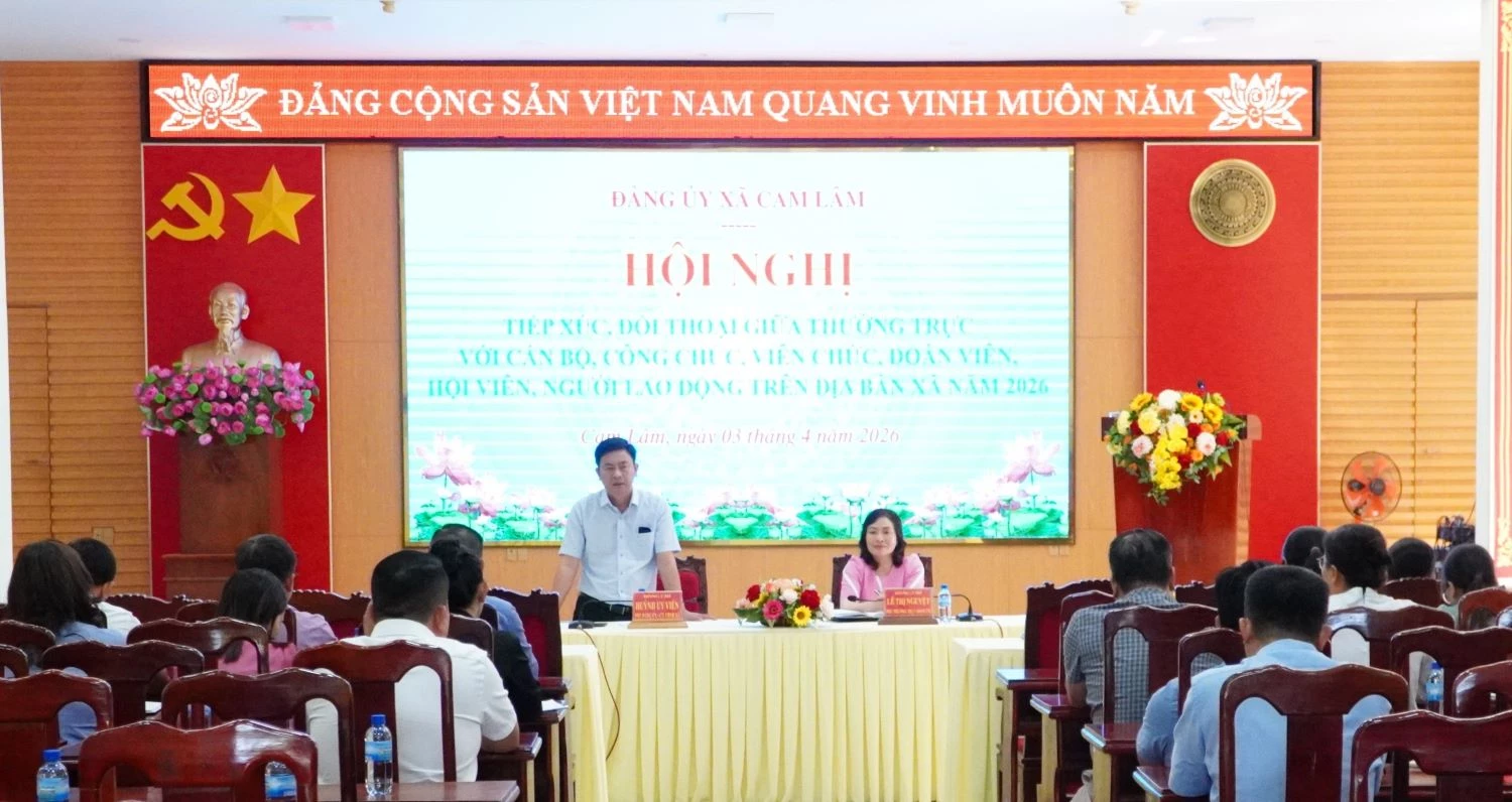 Quang cảnh hội nghị.
