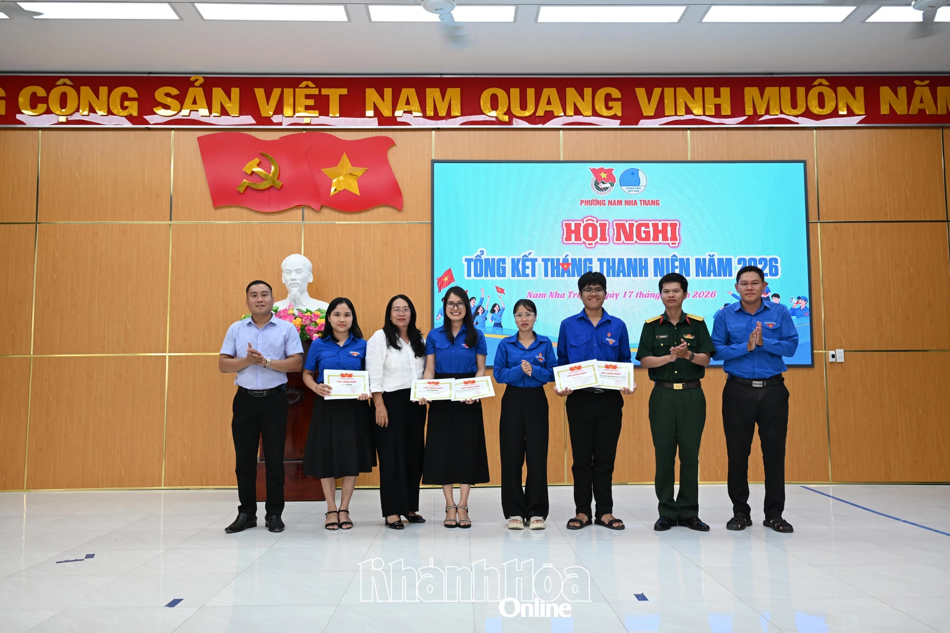 Đoàn phường Nam Nha Trang tổng kết Tháng Thanh niên năm 2026
