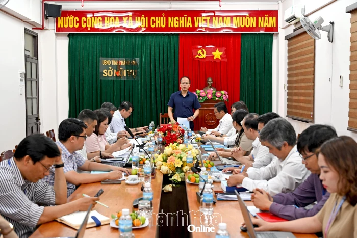 Đoàn kiểm tra số 327 của Ban Thường vụ Tỉnh ủy Khánh Hòa kiểm tra công tác lãnh đạo, chỉ đạo sắp xếp tổ chức bộ máy tại Sở Nội vụ