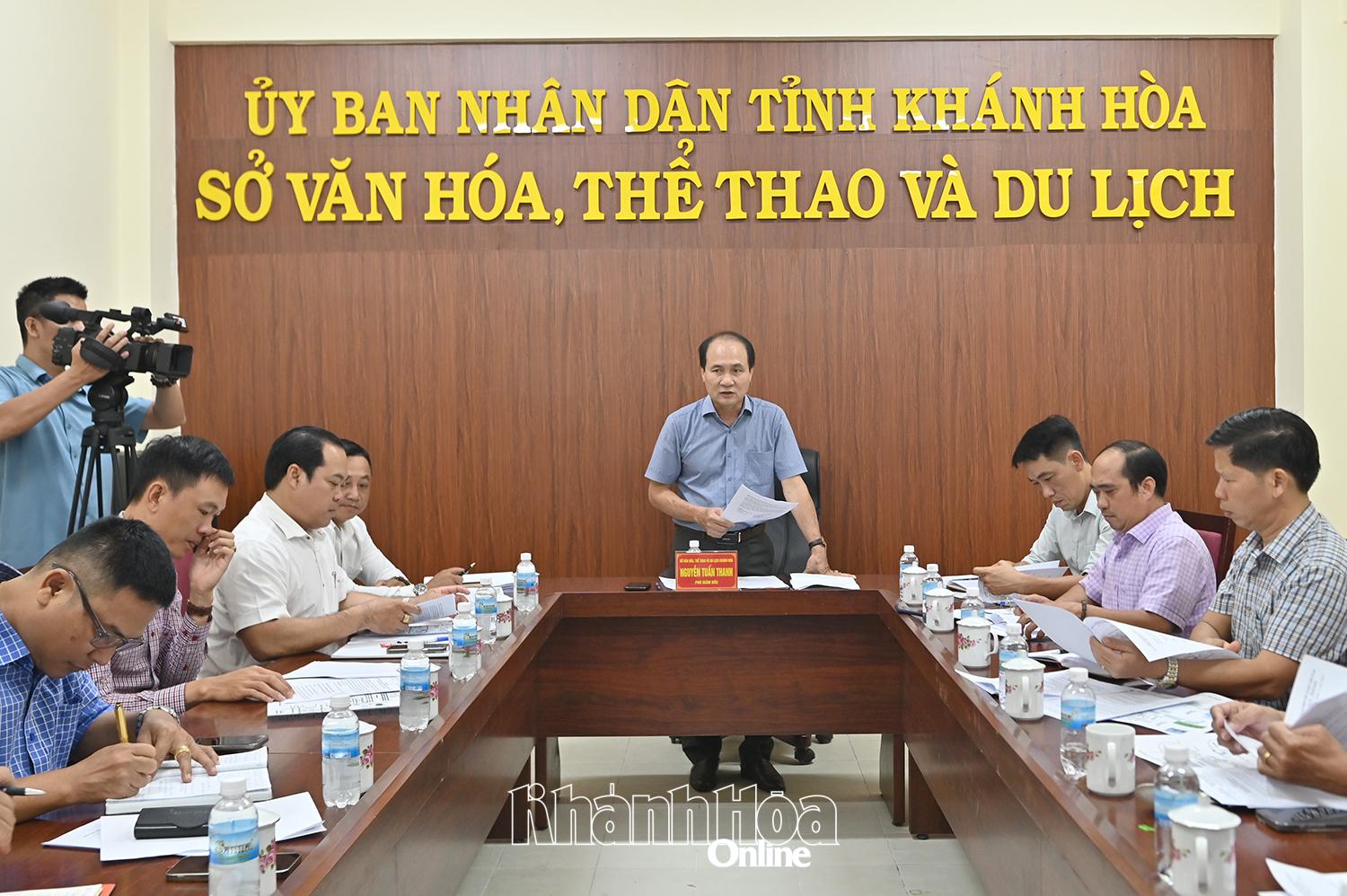 Họp rà soát công tác chuẩn bị Giải Đua xe đạp tỉnh Khánh Hòa lần I - 2026 Cúp Trungnam.