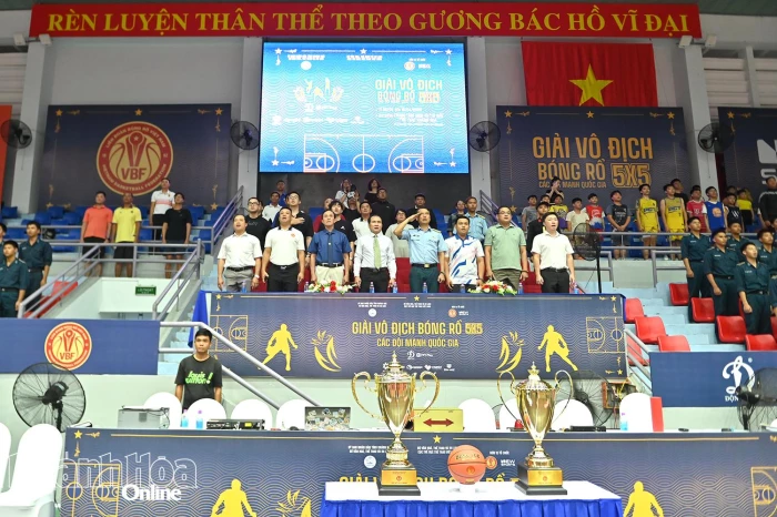 Khai mạc Giải Vô địch bóng rổ 5x5 các đội mạnh quốc gia 2026