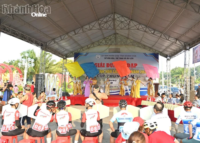 Hơn 100 tay đua tranh tài Giải đua xe đạp tỉnh Khánh Hòa lần thứ I năm 2026 - Cup Trungnam