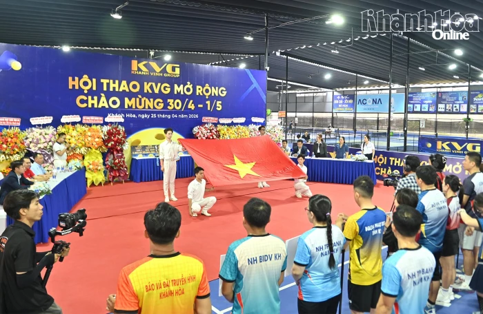 44 vận động viên tranh tài ở Hội thao KVG mở rộng