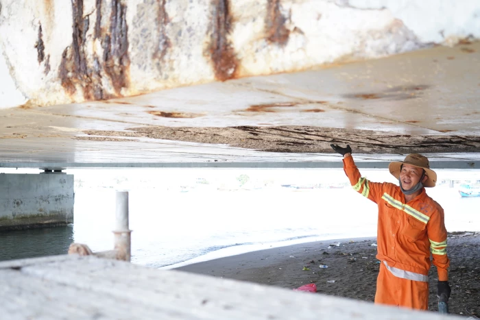 Bắt đầu sửa chữa cầu Trần Phú