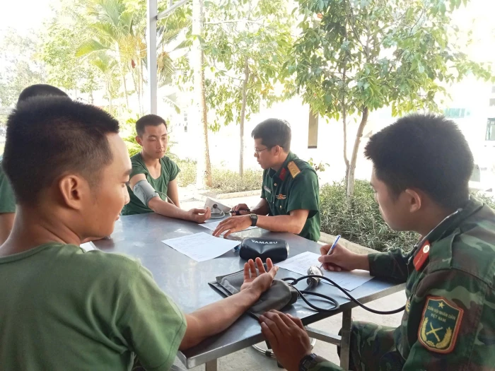 Bộ Chỉ huy Quân sự tỉnh Khánh Hòa kiểm tra, đánh giá thể lực chiến sĩ mới