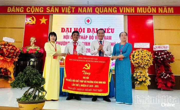 Đại hội đại biểu Hội Chữ thập đỏ phường Đông Ninh Hòa lần thứ I