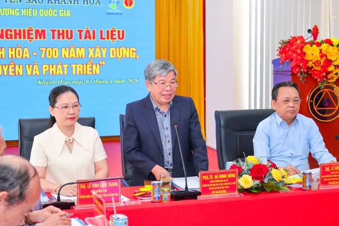 Nghiệm thu tài liệu “Yến sào Khánh Hòa, 700 năm xây dựng, trao truyền và phát triển”